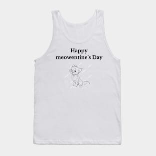 Happy meowentine’s Day Tank Top